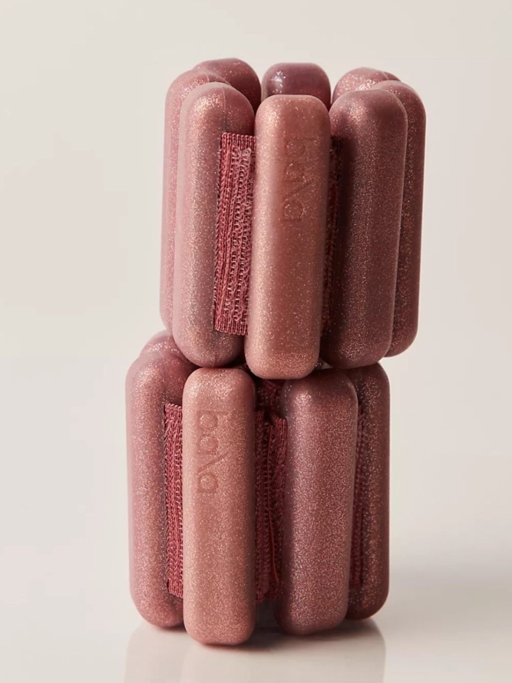 Bala Bangles Glitter 1 lb. Weights in Rose 🌹